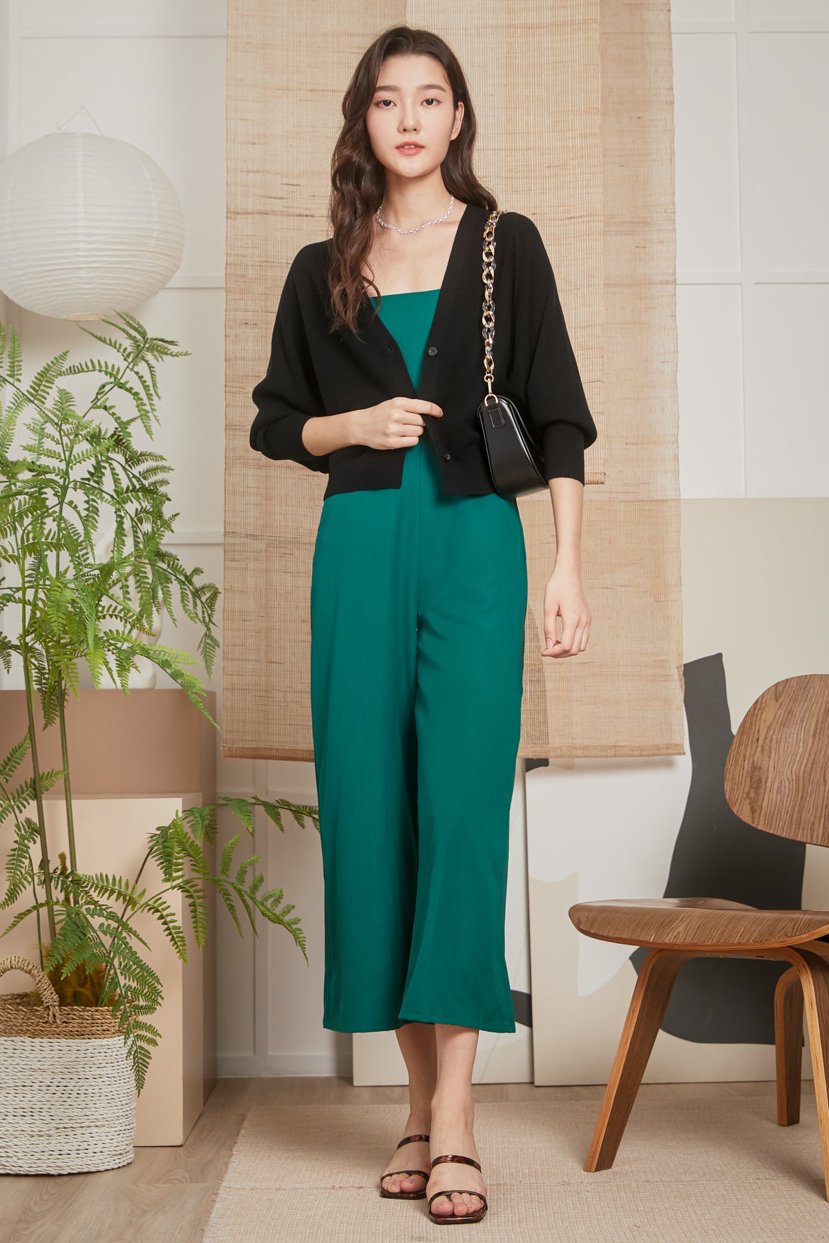 Snuggle Up Knit Cardigan in Black