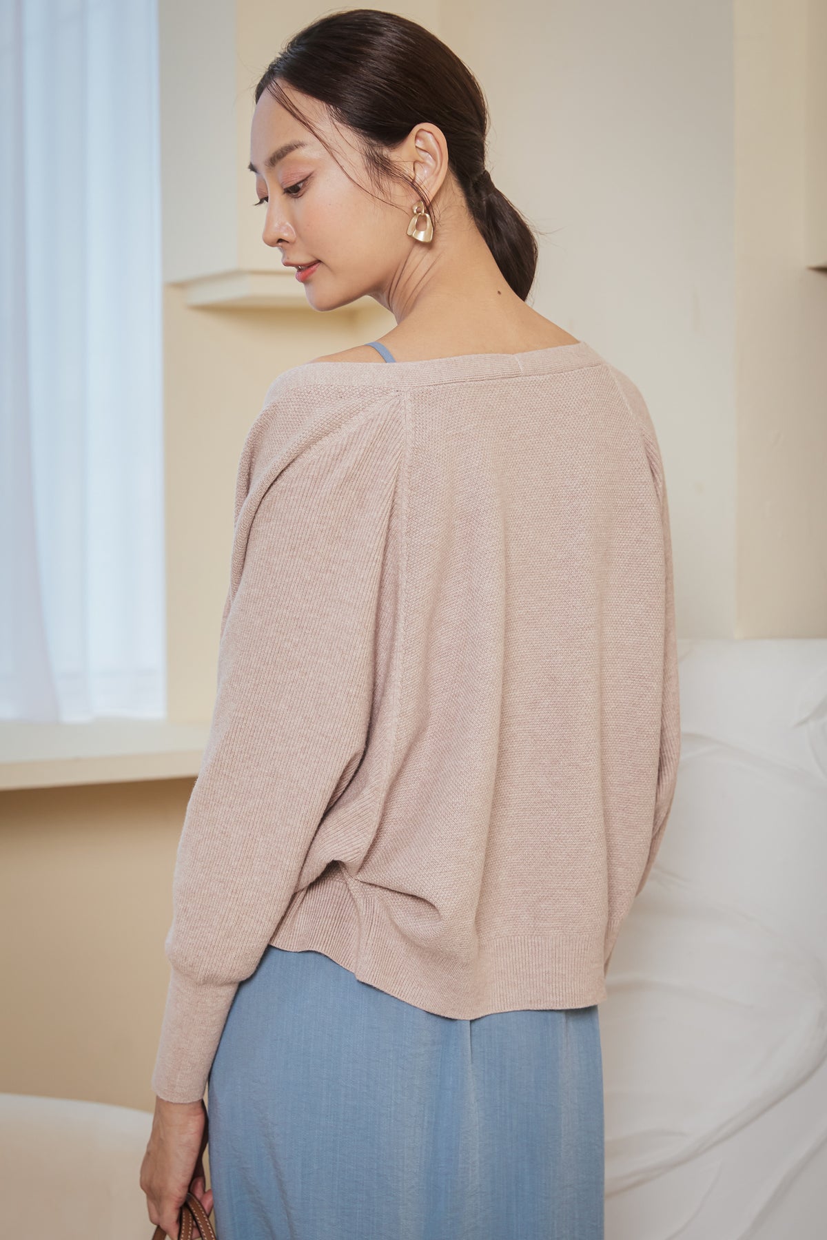 Snuggle Up Knit Cardigan in Latte