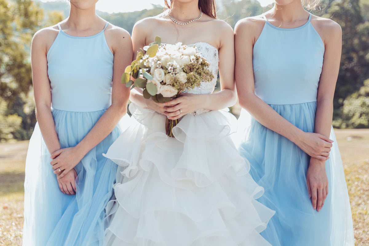 Midsummer&#39;s Night Tulle Dress In Sky Blue