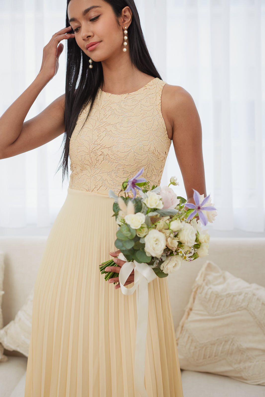 Summer Romance Maxi in Daffodil Yellow