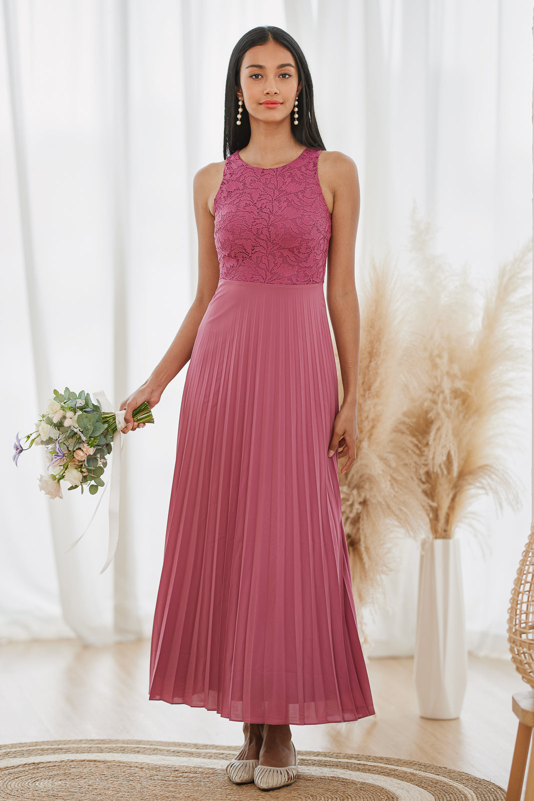 Summer Romance Maxi in Rose