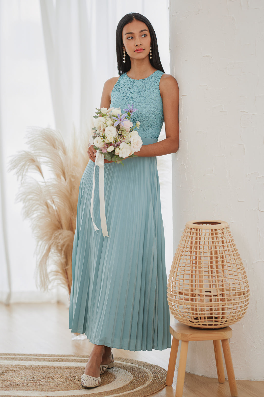 Summer Romance Maxi in Tiffany Blue