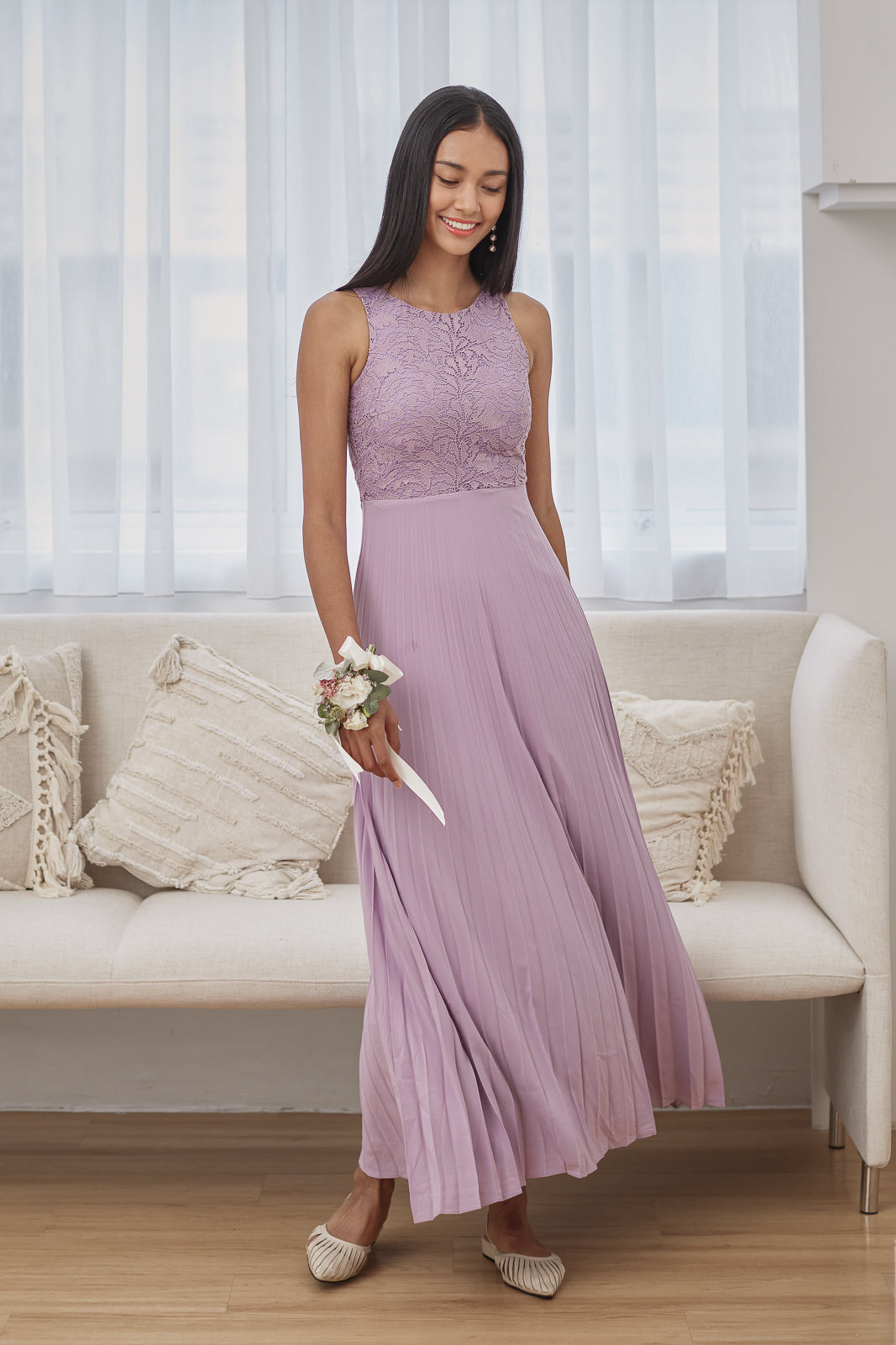 Summer Romance Maxi in Wisteria Purple