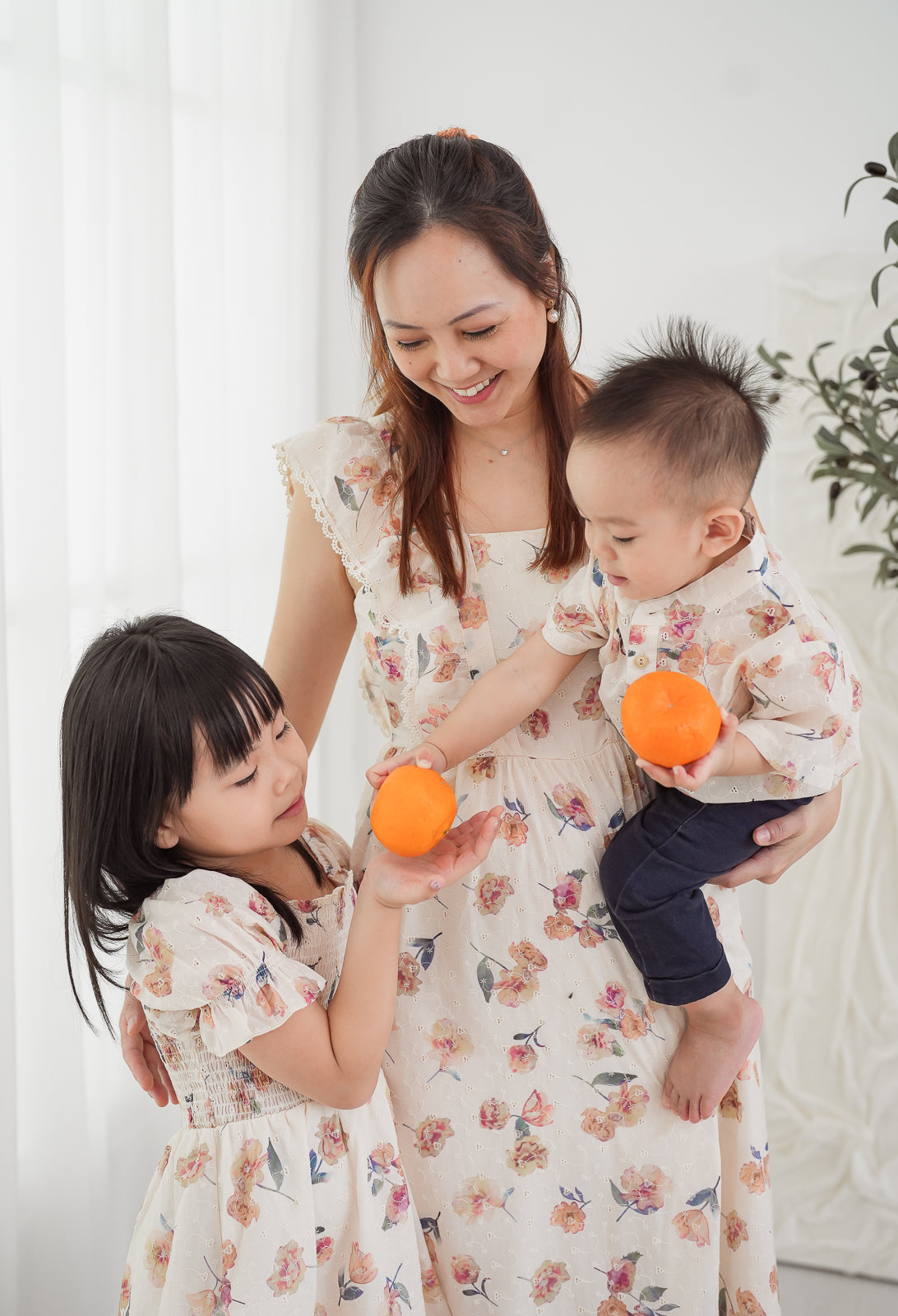 Little Boy Shirt in Floral (Kids)