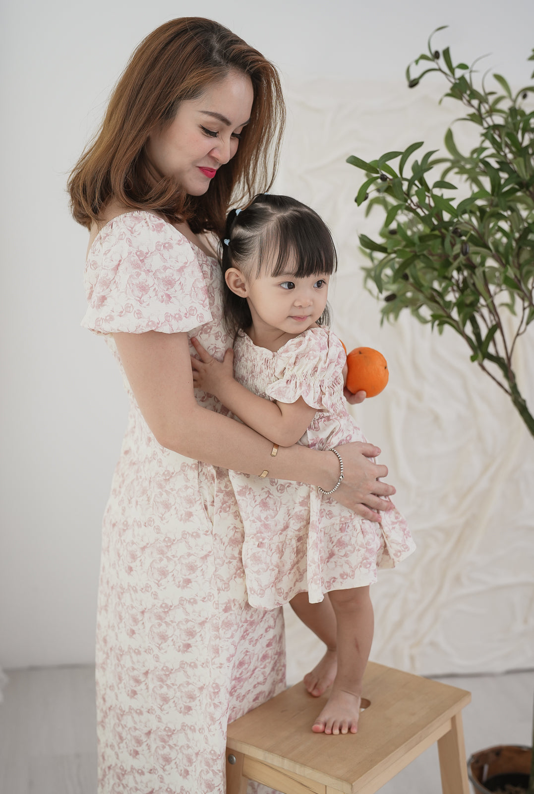Restocked* Adeline Sweetheart Dress in Vintage Pink