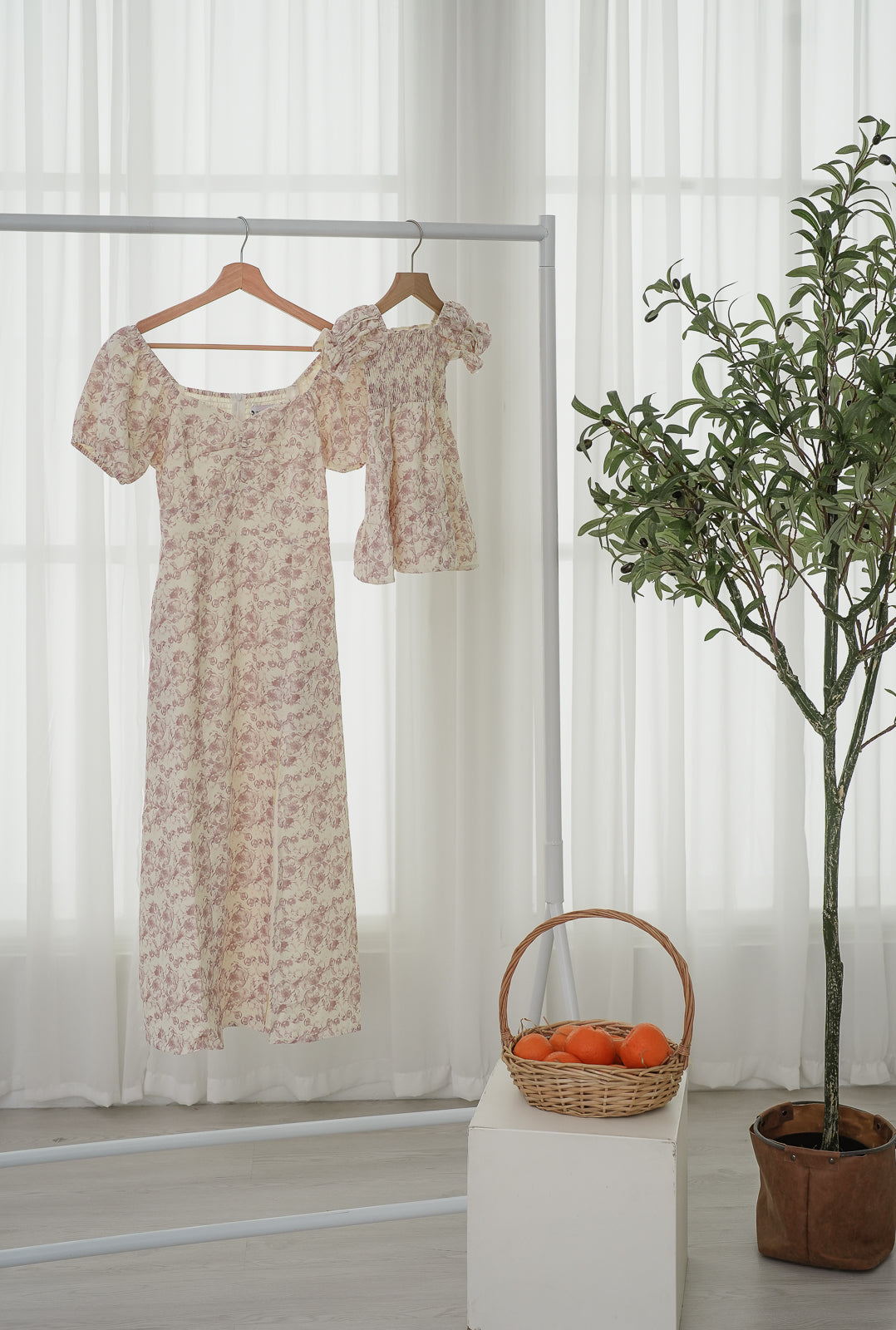 Restocked* Adeline Sweetheart Dress in Vintage Pink