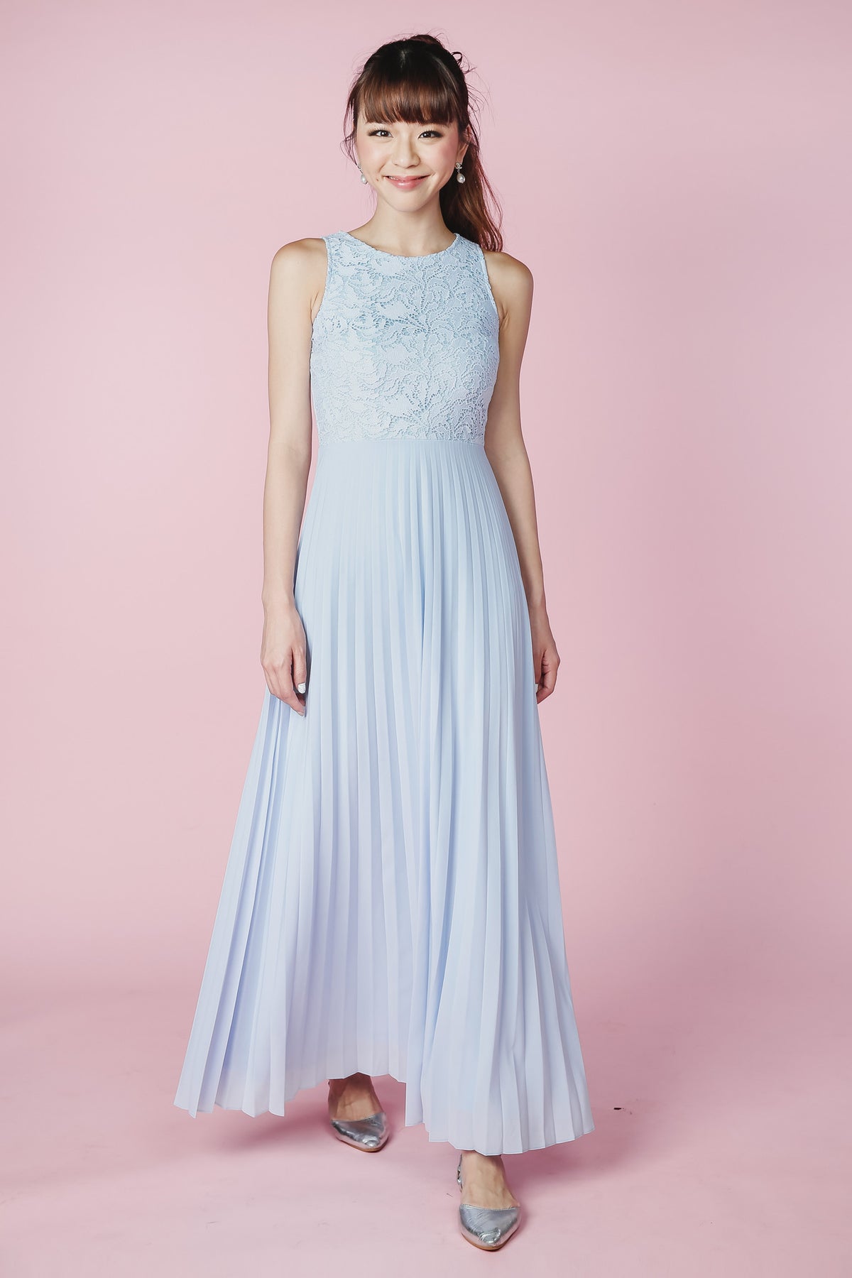 Summer Romance Maxi in Sky