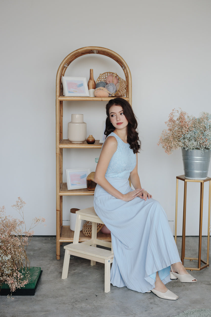 Summer Romance Maxi in Sky