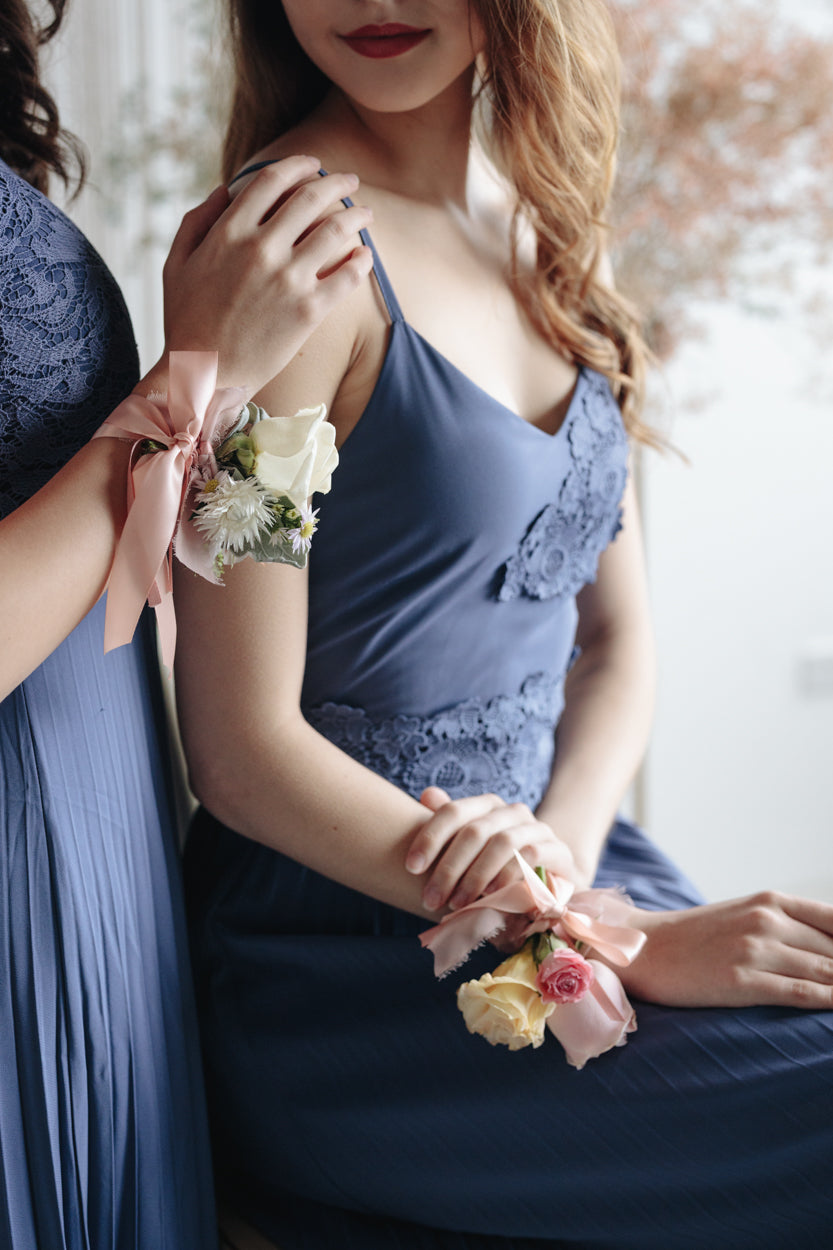 Spring In The Air Maxi in Dusty Blue