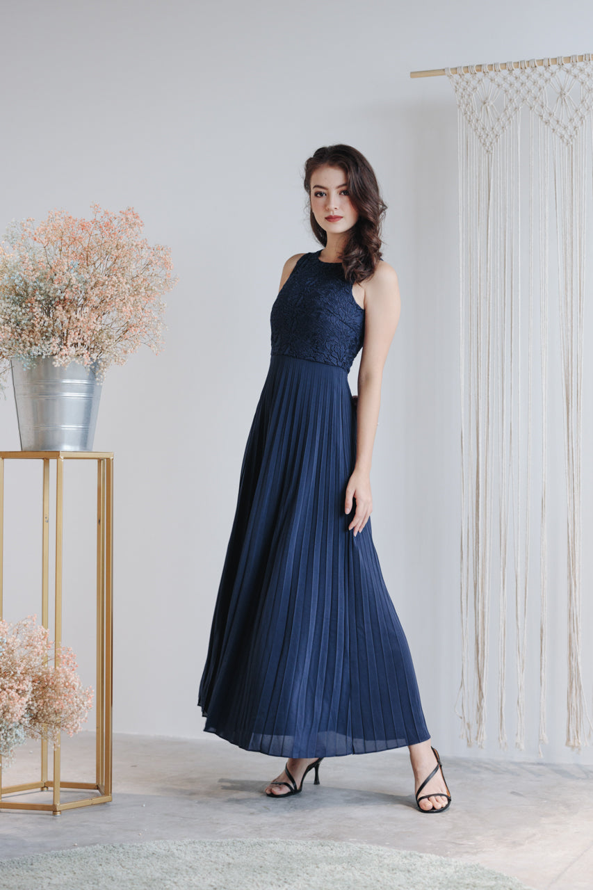 Summer Romance Maxi in Navy