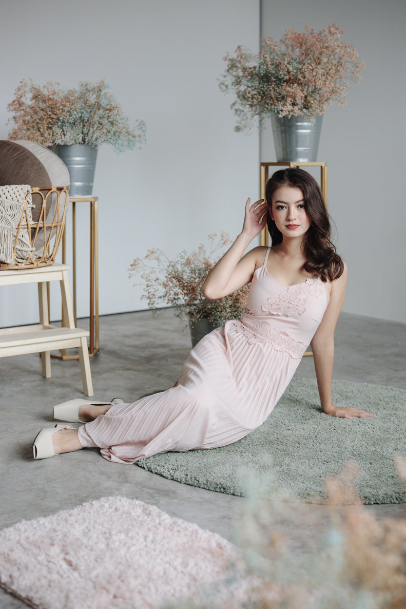 Spring In The Air Maxi in Pink