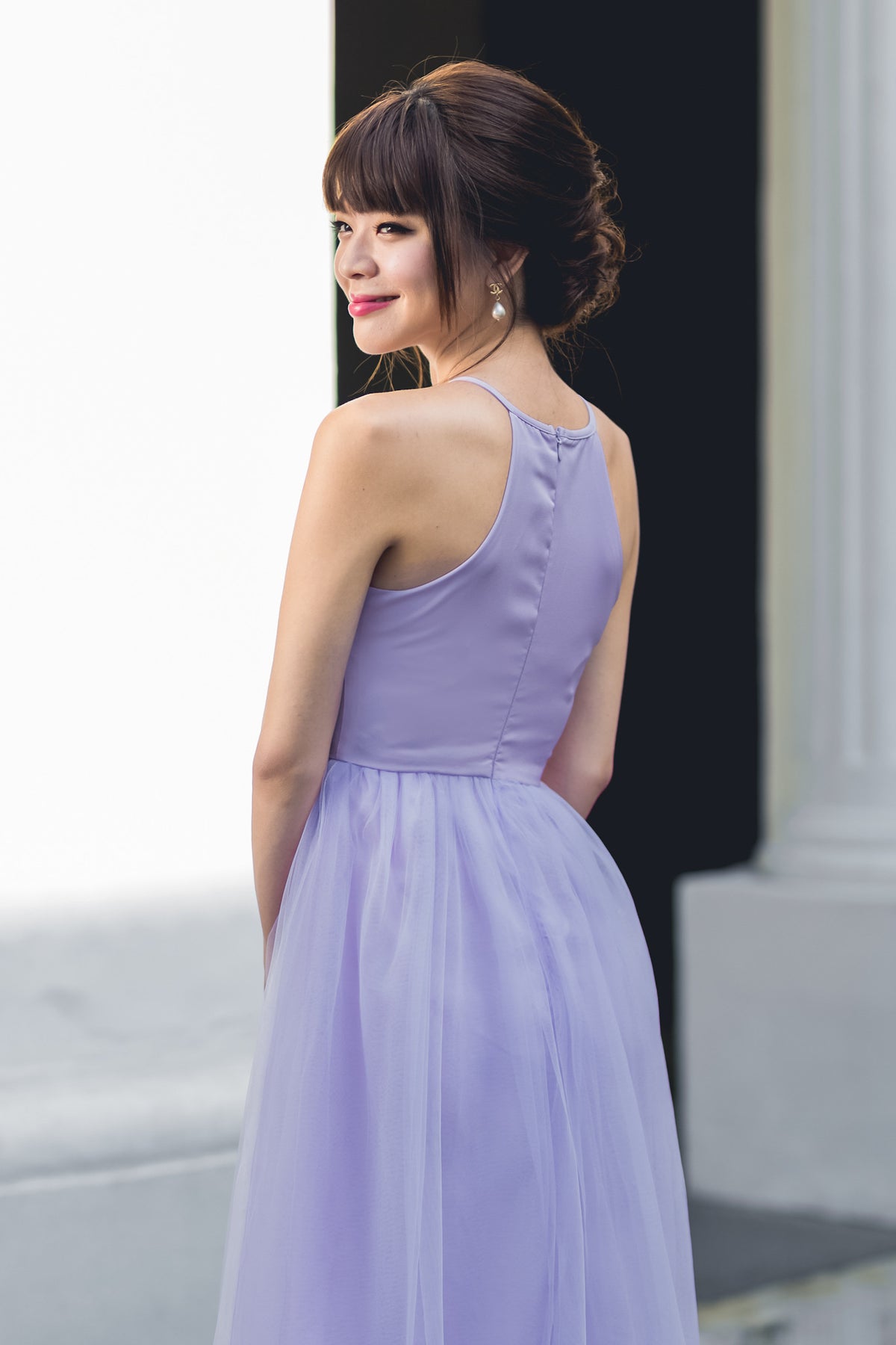 Midsummer&#39;s Night Tulle Dress In Lilac